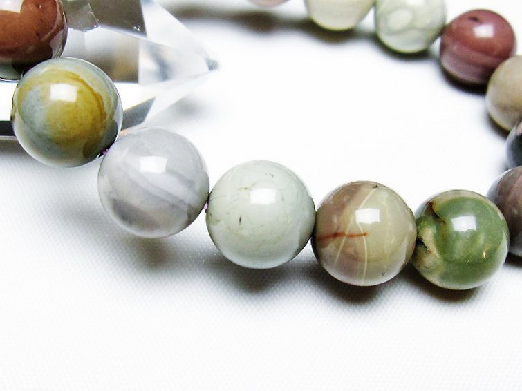 アゲート ブレスレット 12mm [T439-1629] 3枚目