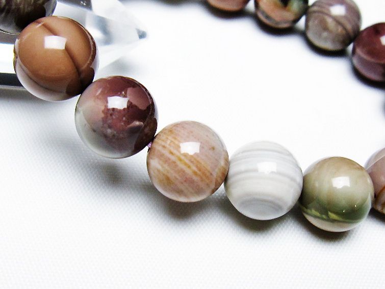 アゲート ブレスレット 11mm [T439-1634] 3枚目