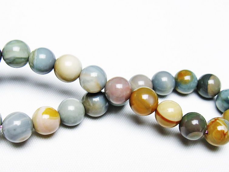 アゲート ブレスレット 8mm [T439-1651] 2枚目