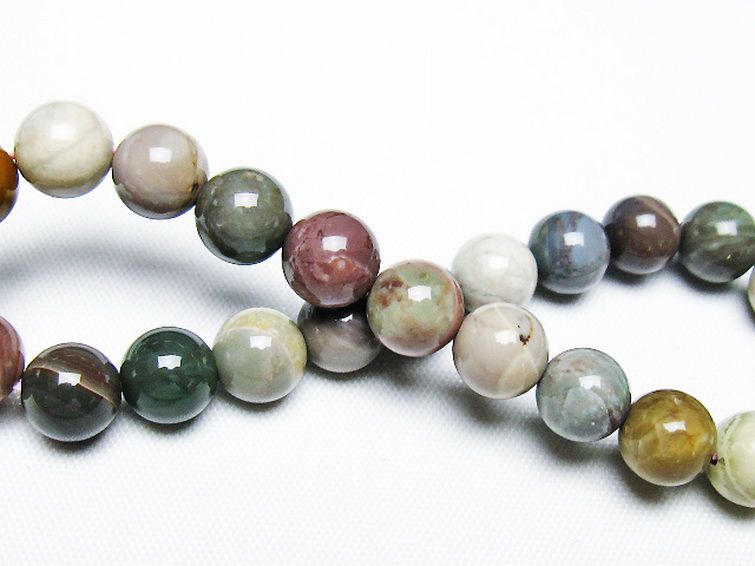 アゲート ブレスレット 8mm [T439-1667] 2枚目