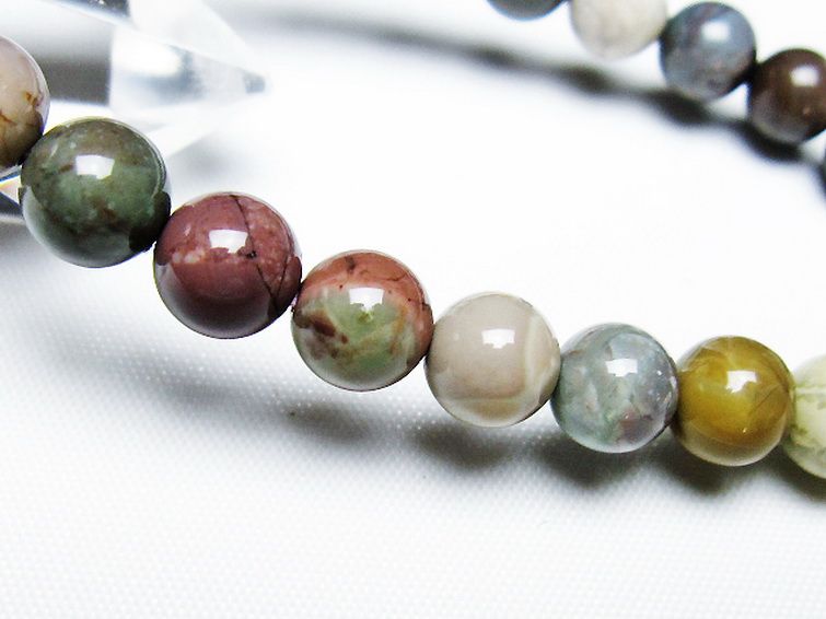 アゲート ブレスレット 8mm [T439-1667] 3枚目