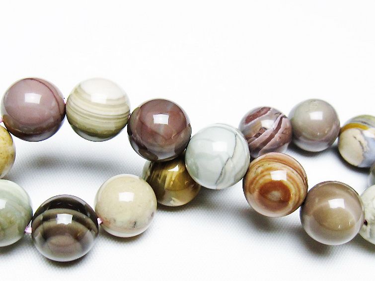 アゲート ブレスレット 12mm [T439-1678] 2枚目