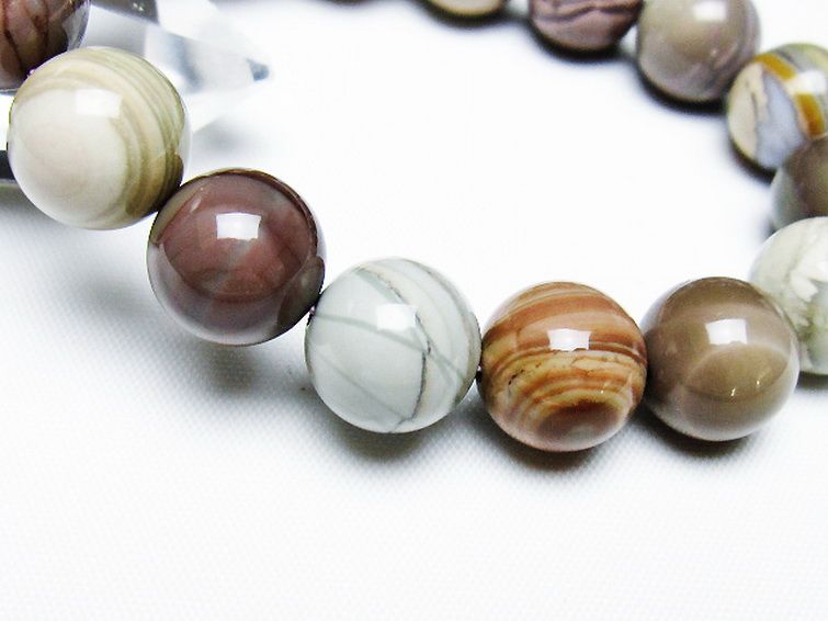 アゲート ブレスレット 12mm [T439-1678] 3枚目