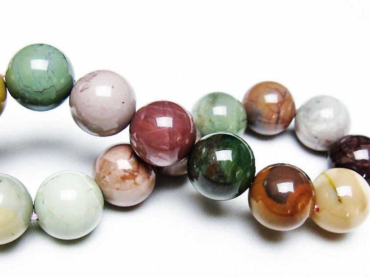 アゲート ブレスレット 13mm [T439-1681] 2枚目