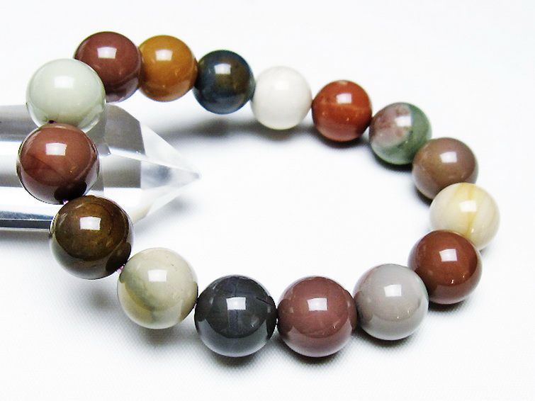 アゲート ブレスレット 13mm [t439-1684] 1枚目
