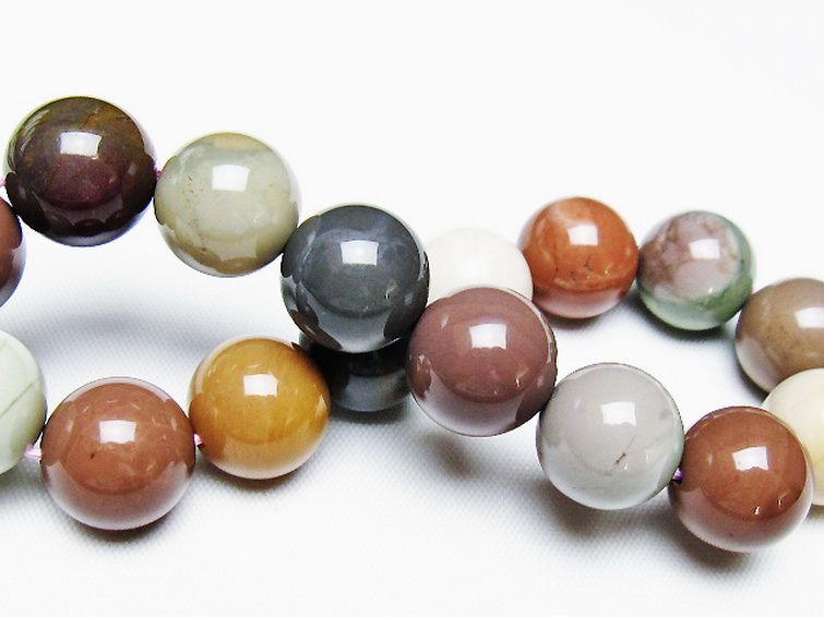アゲート ブレスレット 13mm [t439-1684] 2枚目