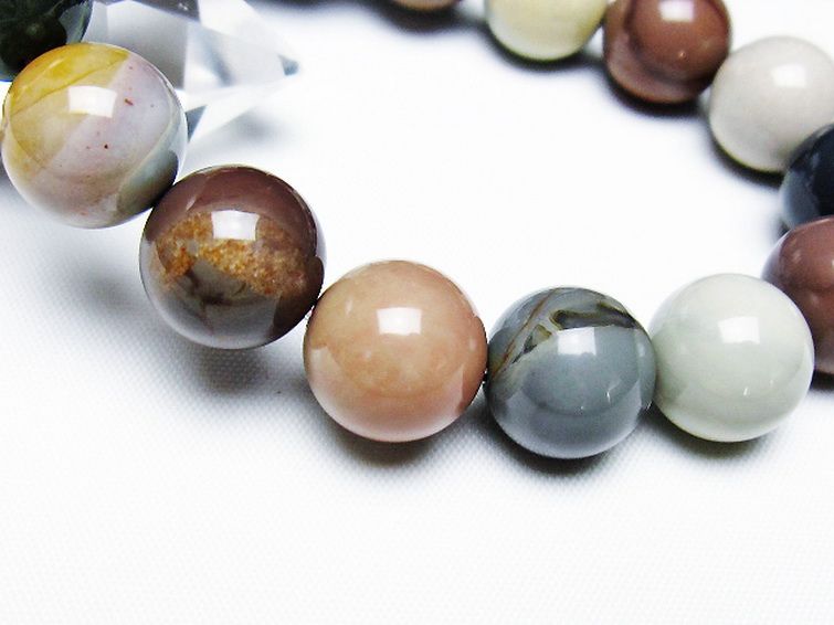 アゲート ブレスレット 14mm [T439-1688] 3枚目