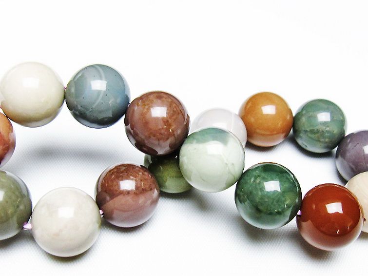 アゲート ブレスレット 14mm [T439-1691] 2枚目