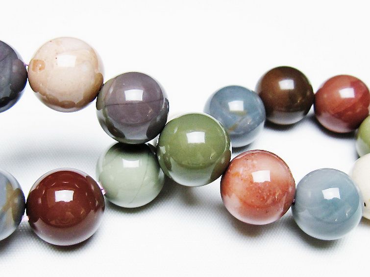 アゲート ブレスレット 14mm [T439-1696] 2枚目