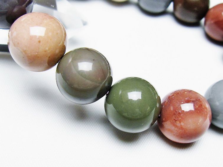 アゲート ブレスレット 14mm [T439-1696] 3枚目