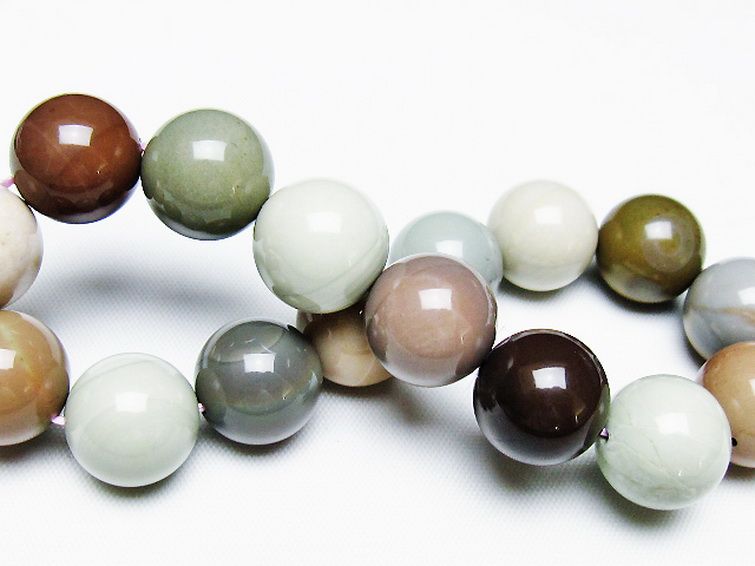 アゲート ブレスレット 14mm [t439-1698] 2枚目