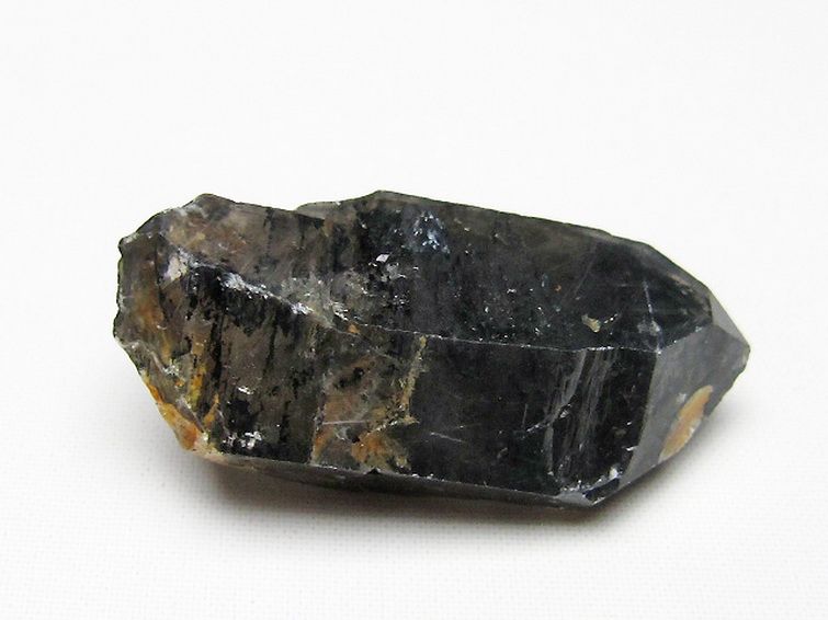スティブナイト（輝安鉱）入り  ハーキマーダイヤモンド水晶 原石[T443-4399] 2枚目
