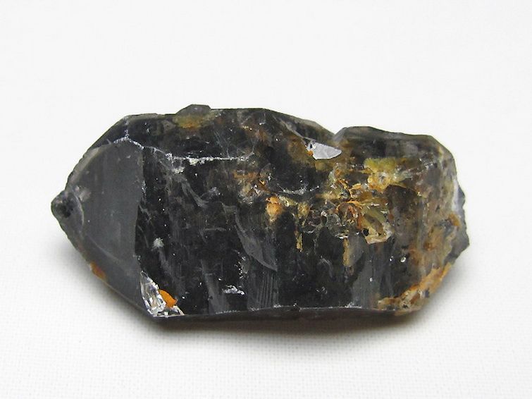 スティブナイト（輝安鉱）入り  ハーキマーダイヤモンド水晶 原石[T443-4399] 3枚目