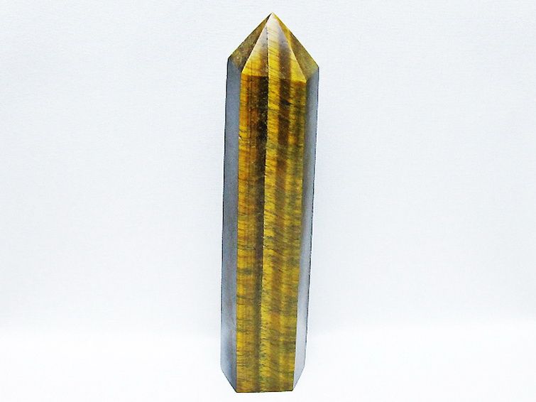 タイガーアイ※黄虎目石 六角柱 [t443-4780] 1枚目