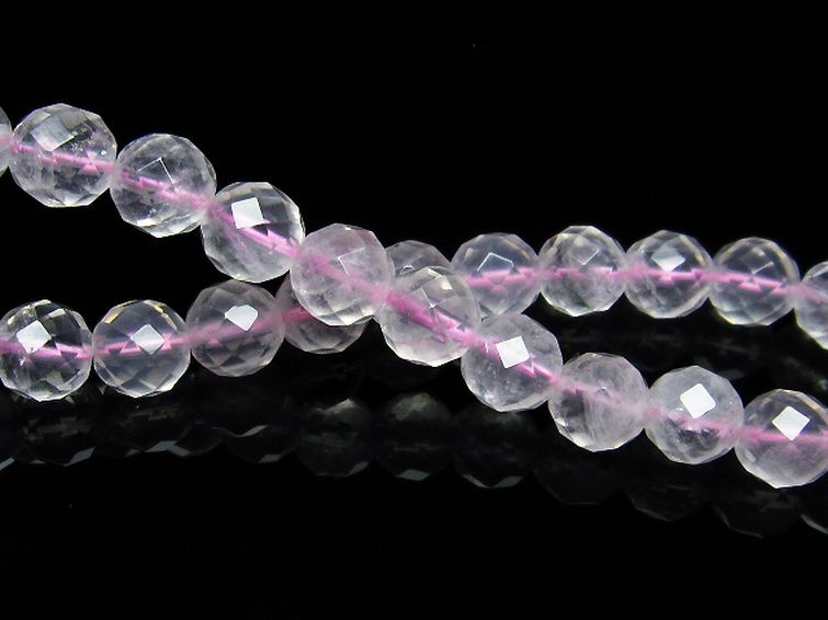 ローズクォーツ ブレスレット 8mm [T446-2030] 2枚目