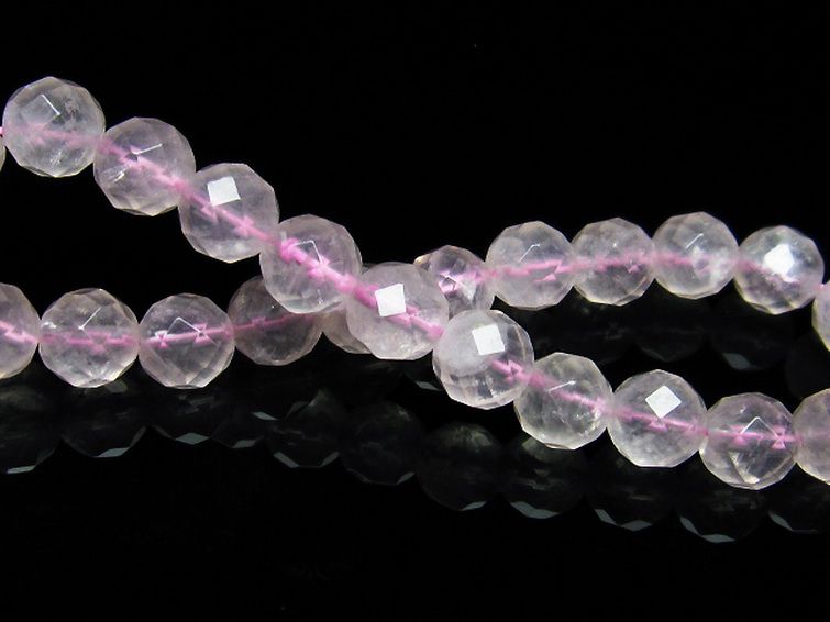 ローズクォーツ ブレスレット 8mm [T446-2051] 2枚目