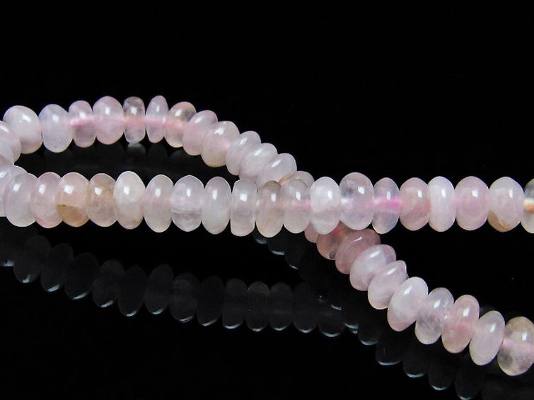 ローズクォーツ ブレスレット 6mm [T446-2272] 2枚目