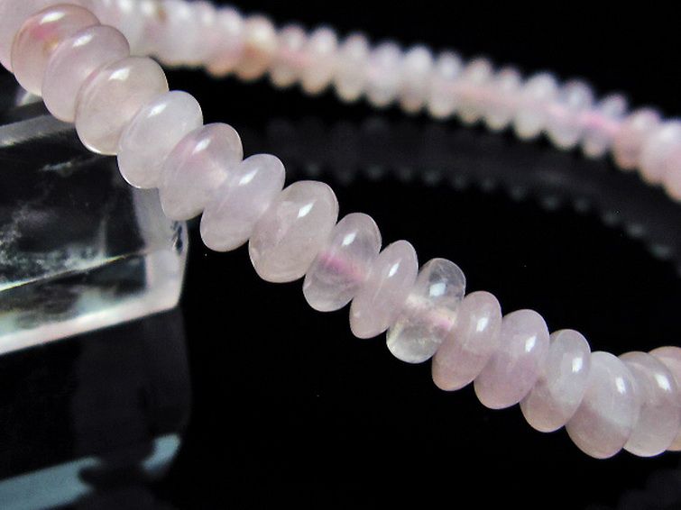 ローズクォーツ ブレスレット 6mm [T446-2272] 3枚目