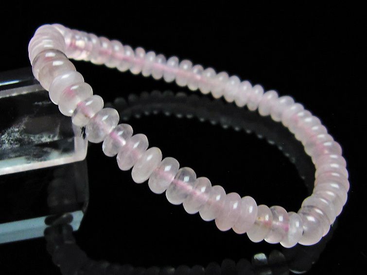 ローズクォーツ ブレスレット 6mm [T446-2315] 1枚目