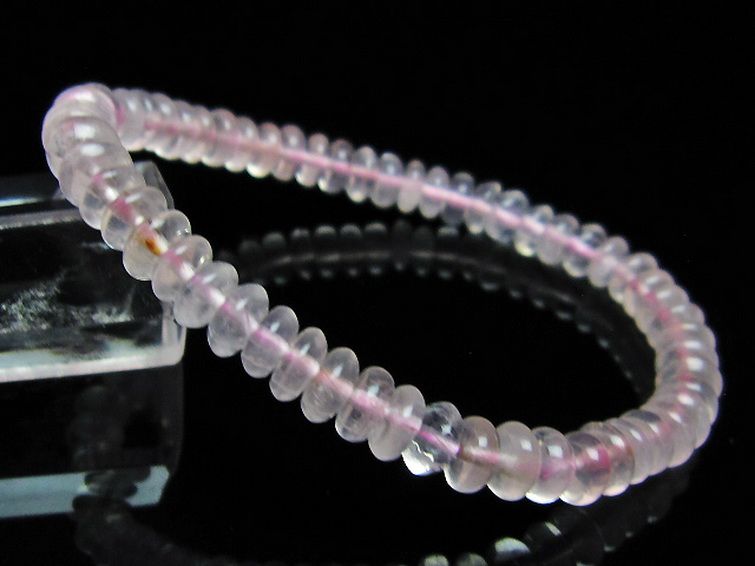 ローズクォーツ ブレスレット 6mm [T446-2351] 1枚目