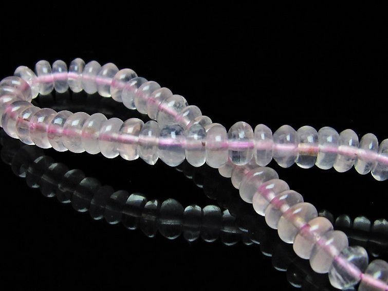 ローズクォーツ ブレスレット 6mm [T446-2351] 2枚目