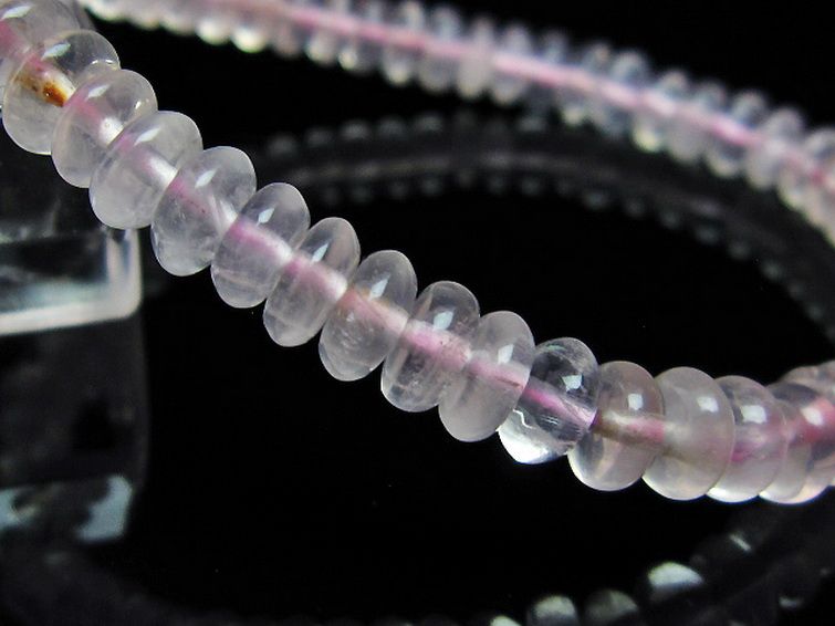 ローズクォーツ ブレスレット 6mm [T446-2351] 3枚目