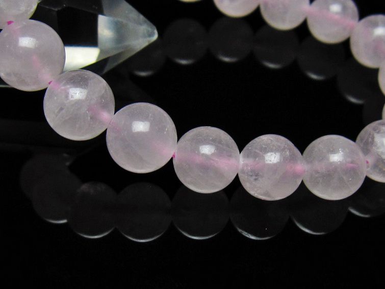 ローズクォーツ ブレスレット 10mm [t446-2726] 3枚目
