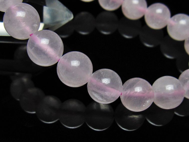 ローズクォーツ ブレスレット 10mm [t446-2737] 3枚目