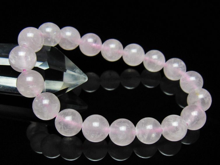 ローズクォーツ ブレスレット 10mm [t446-2738] 1枚目