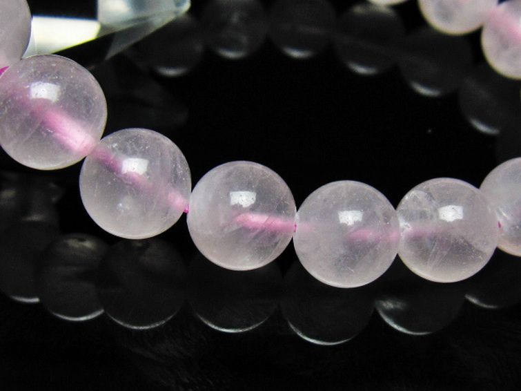 ローズクォーツ ブレスレット 10mm [t446-2762] 3枚目