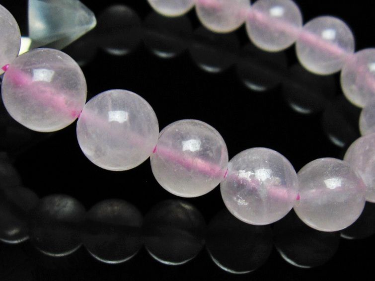 ローズクォーツ ブレスレット 10mm [t446-2767] 3枚目