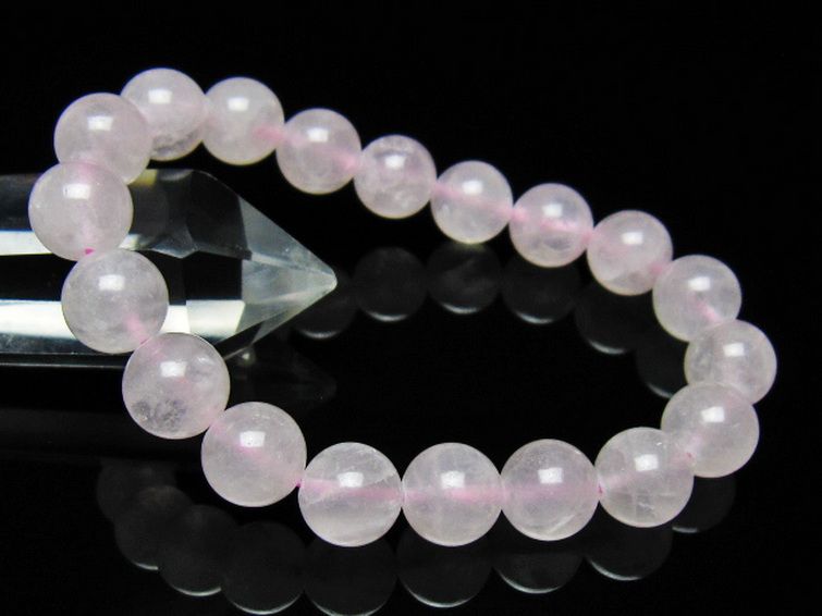 ローズクォーツ ブレスレット 10mm [t446-2778] 1枚目