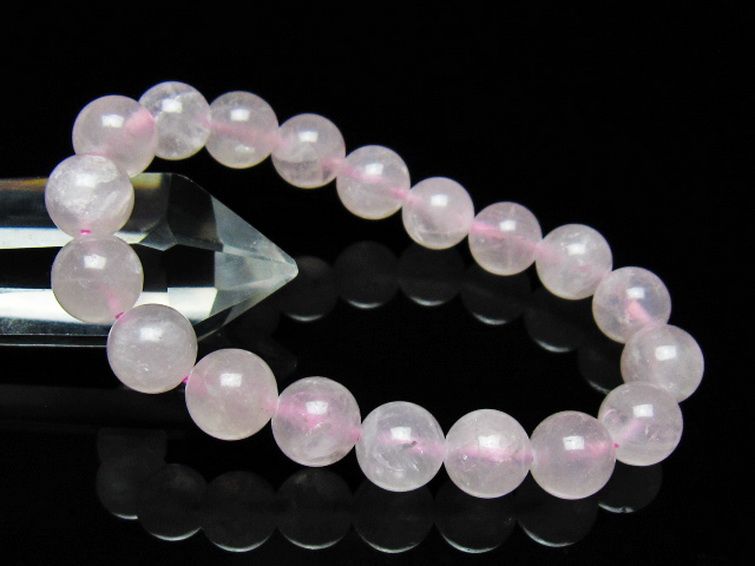 ローズクォーツ ブレスレット 10mm [t446-2796] 1枚目