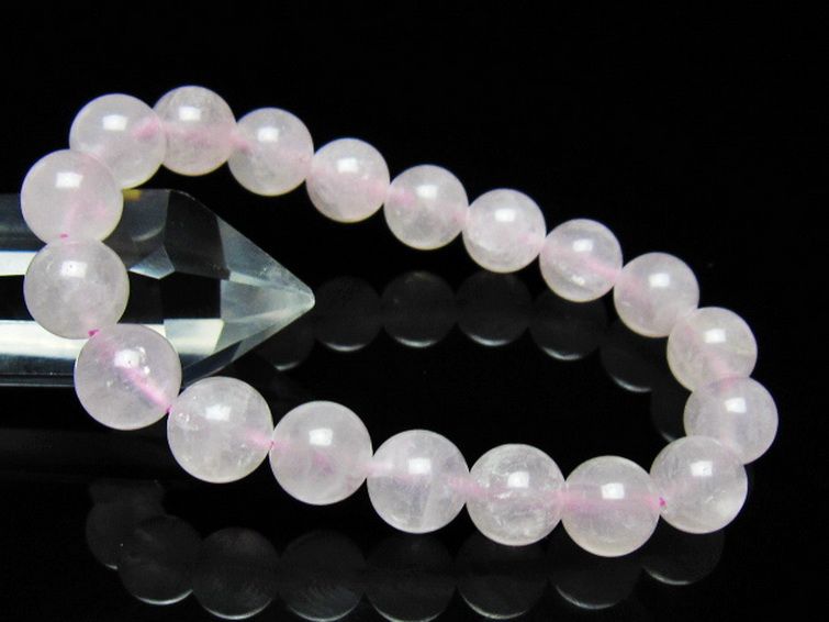 ローズクォーツ ブレスレット 10mm [t446-2801] 1枚目