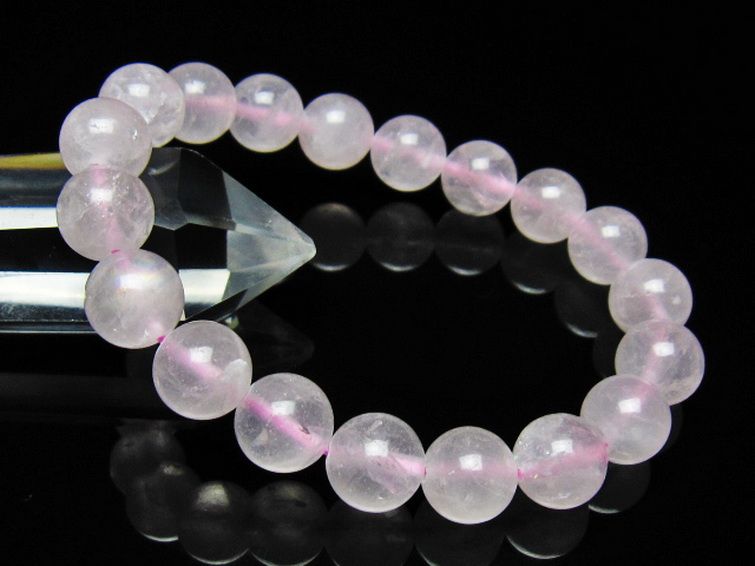 ローズクォーツ ブレスレット 10mm [t446-2813] 1枚目