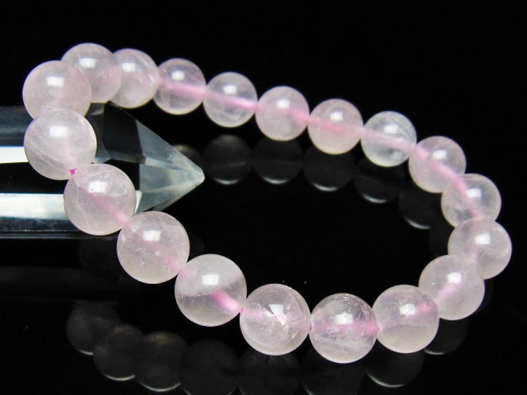 ローズクォーツ ブレスレット 10mm [t446-2814] 1枚目