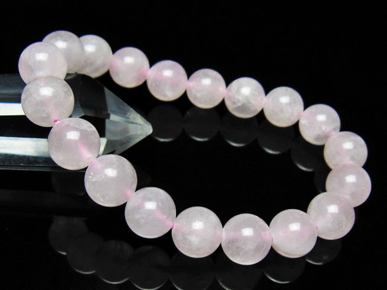 ローズクォーツ ブレスレット 10mm [t446-2827] 1枚目