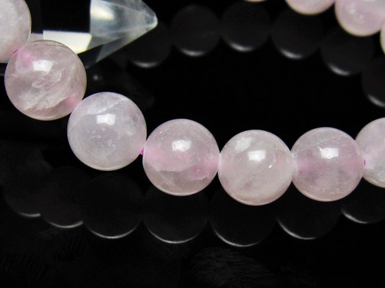 ローズクォーツ ブレスレット 10mm [t446-2839] 3枚目