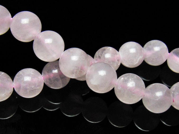 ローズクォーツ ブレスレット 10mm [t446-2843] 2枚目