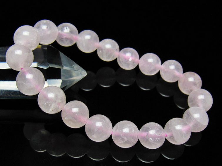 ローズクォーツ ブレスレット 10mm [t446-2844] 1枚目