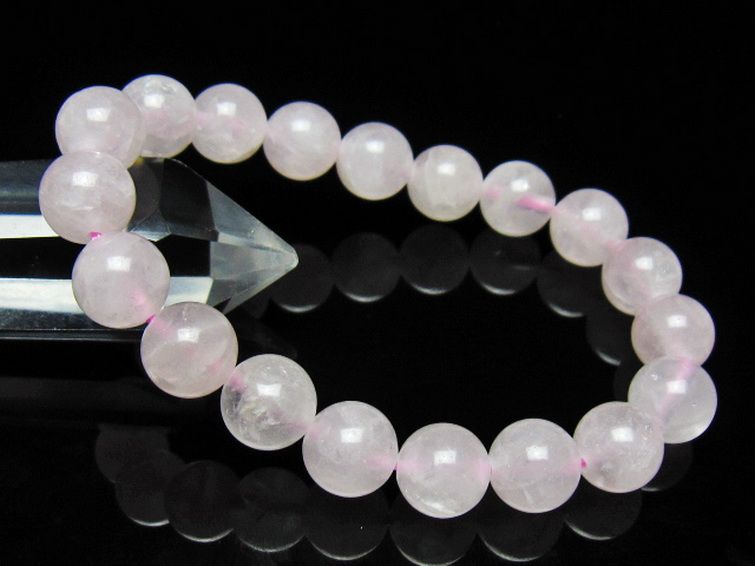 ローズクォーツ ブレスレット 10mm [t446-2853] 1枚目