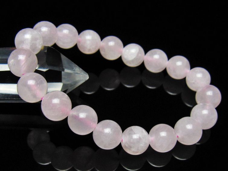 ローズクォーツ ブレスレット 10mm [t446-2855] 1枚目