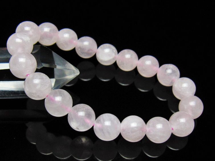ローズクォーツ ブレスレット 10mm [t446-2859] 1枚目