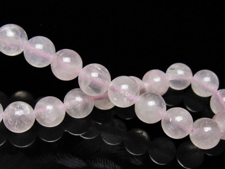 ローズクォーツ ブレスレット 9mm [t446-2873] 2枚目