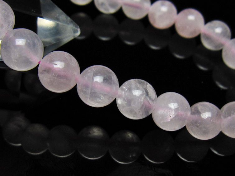 ローズクォーツ ブレスレット 9mm [t446-2873] 3枚目