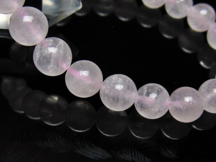 ローズクォーツ ブレスレット 9mm [t446-2874] 3枚目
