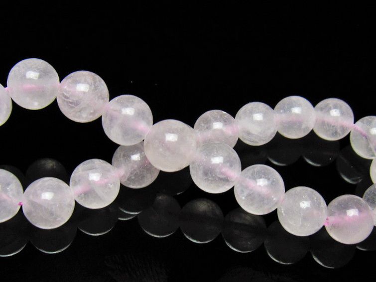 ローズクォーツ ブレスレット 9mm [t446-2875] 2枚目