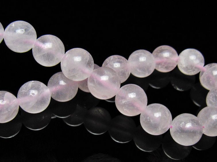 ローズクォーツ ブレスレット 9mm [t446-2880] 2枚目