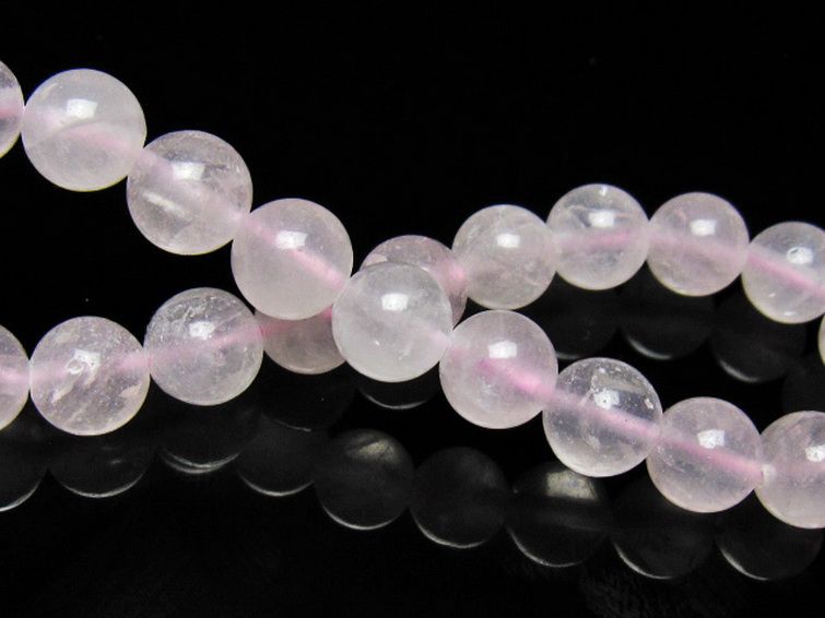 ローズクォーツ ブレスレット 9mm [t446-2889] 2枚目