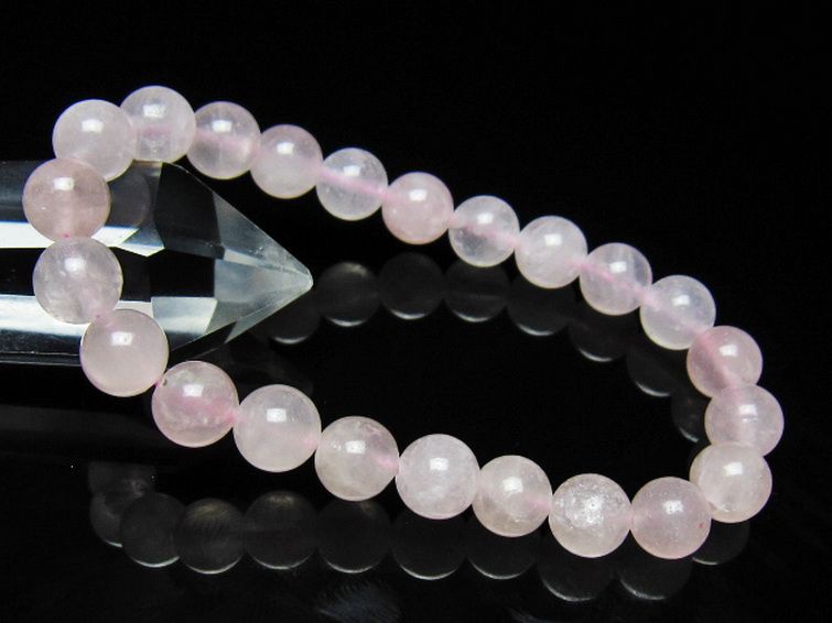 ローズクォーツ ブレスレット 8mm [t446-2901] 1枚目